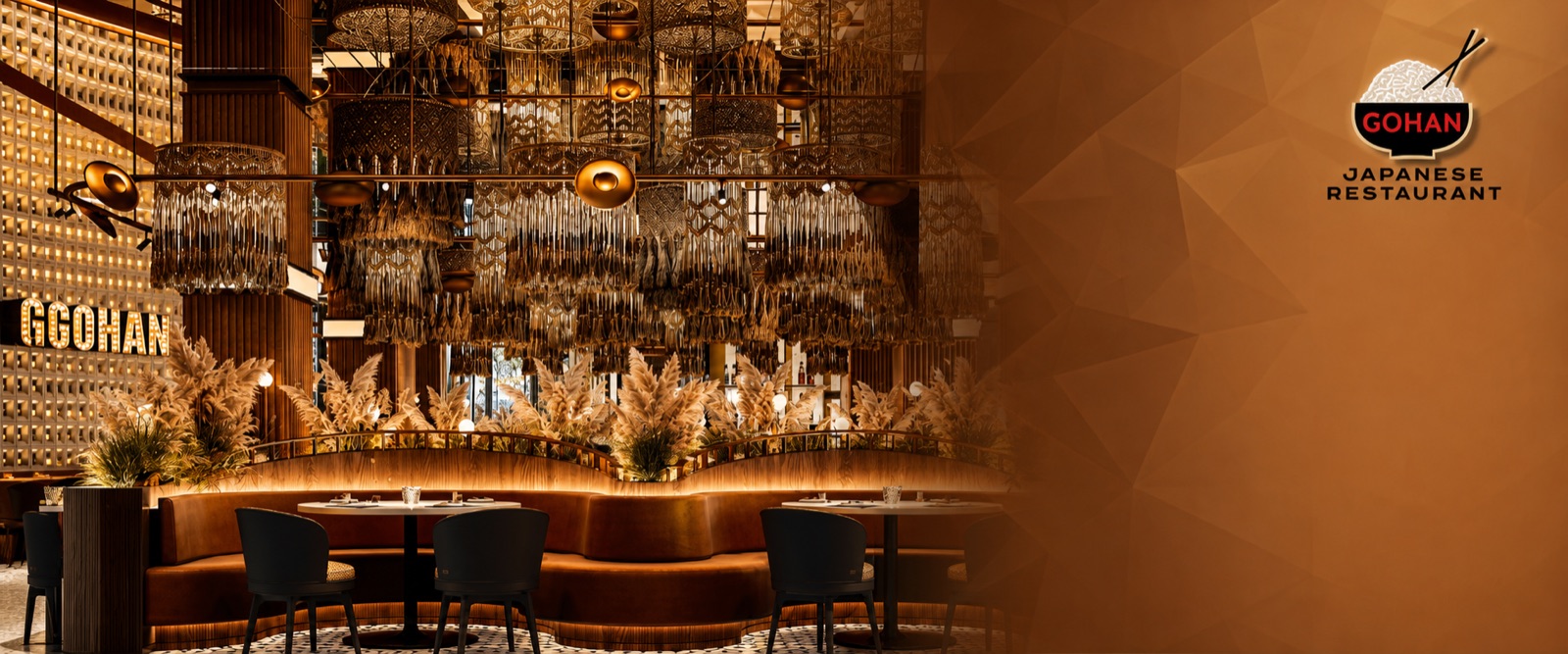 Interno del ristorante Gohan
